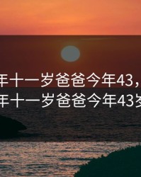 小芳今年十一岁爸爸今年43，小芳今年十一岁爸爸今年43岁