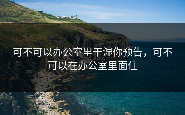 可不可以办公室里干湿你预告，可不可以在办公室里面住